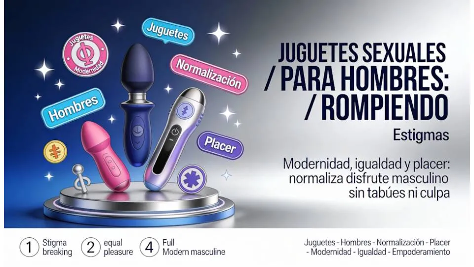 Juguetes sexuales para hombres: tipos y cómo elegir